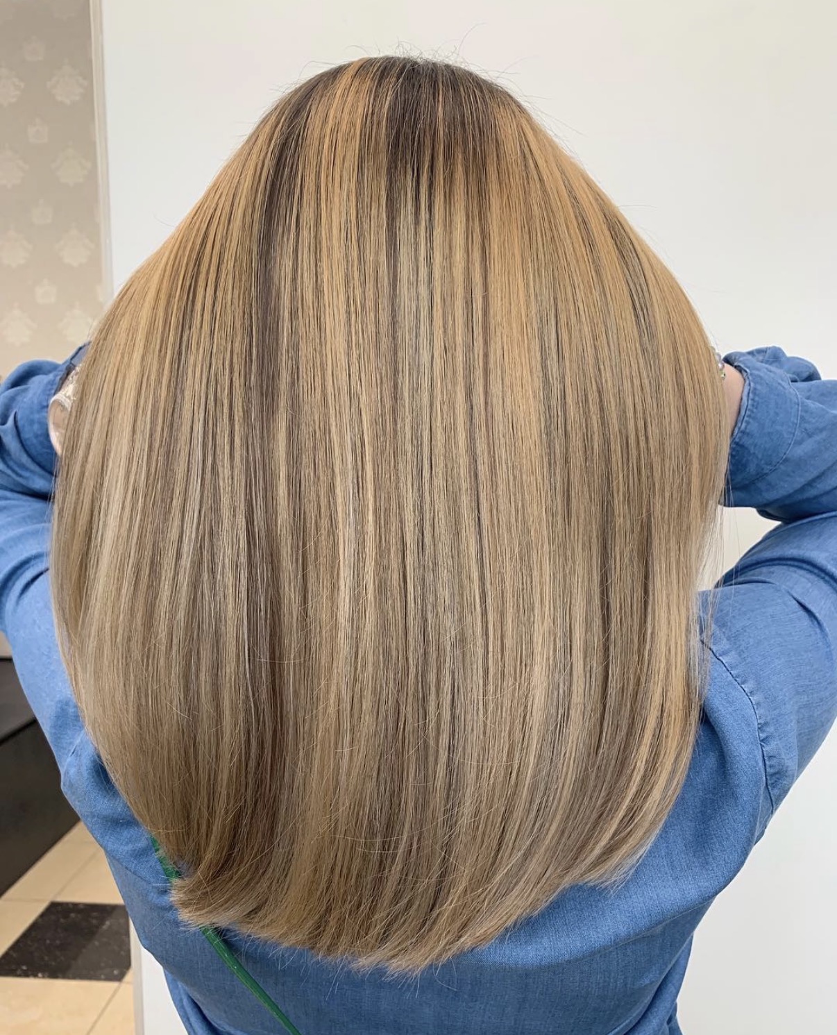 Farbenie — blond highlights